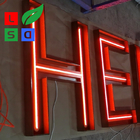 Outdoor Neon LED Channel Letter Sign Super Brightness IP65
