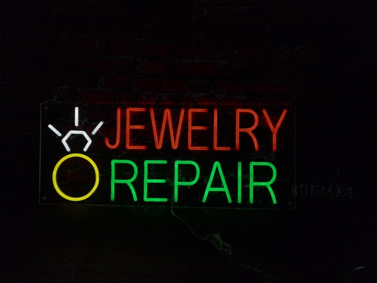 Jewellery Repair Or Shoe Repair Customerized  LED Neon Sign  Indoor  Decoration Acrylic DC12V